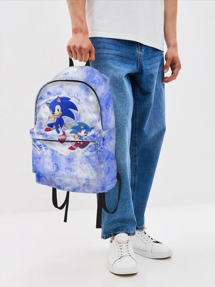 Рюкзак джинсовый / Sonic