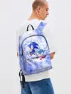 Рюкзак джинсовый / Sonic