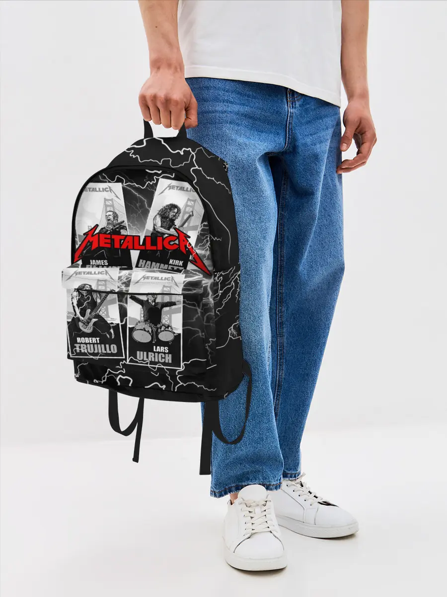 Рюкзак джинсовый / Metallica
