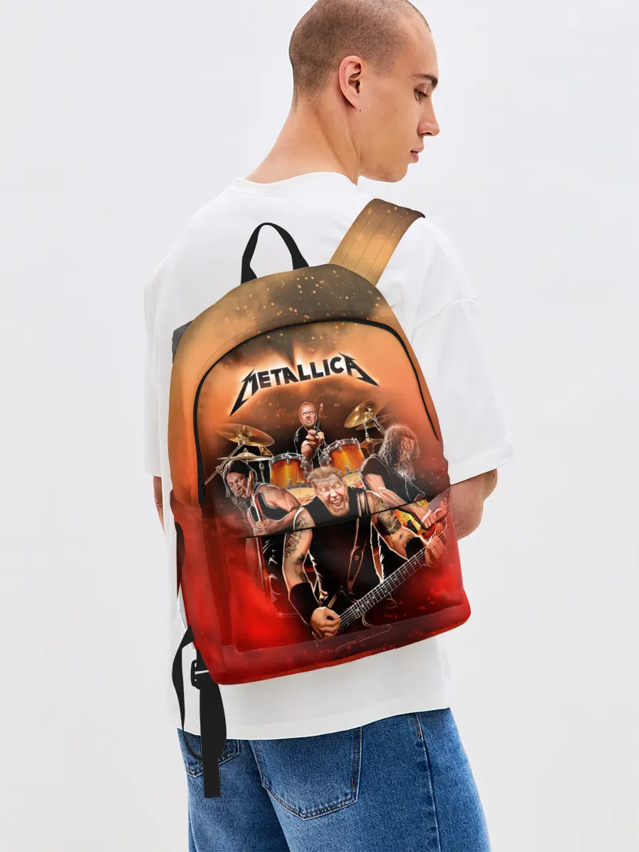 Рюкзак джинсовый / Metallica