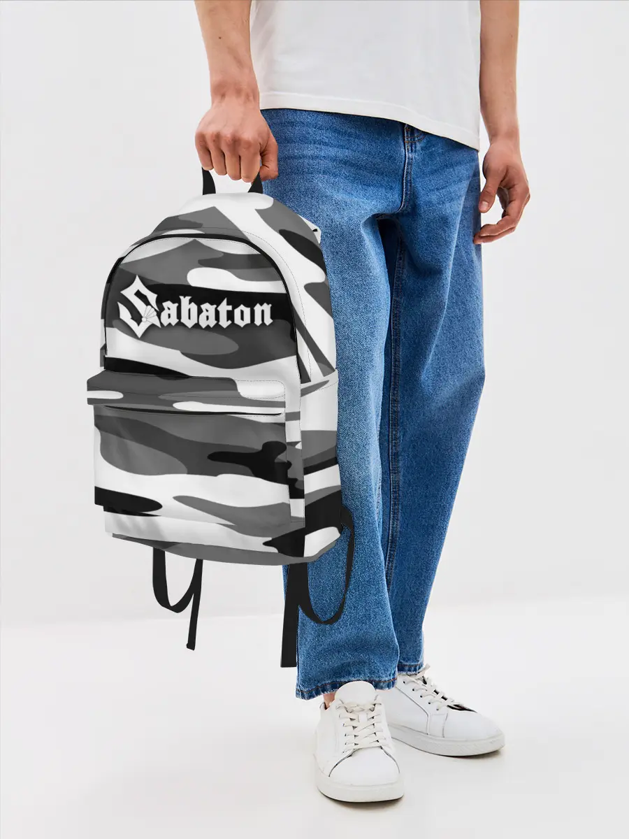 Рюкзак джинсовый / Камуфляж Sabaton