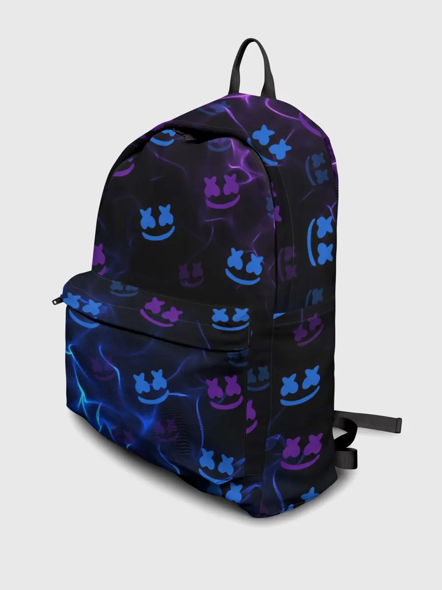 Рюкзак джинсовый / Marshmello