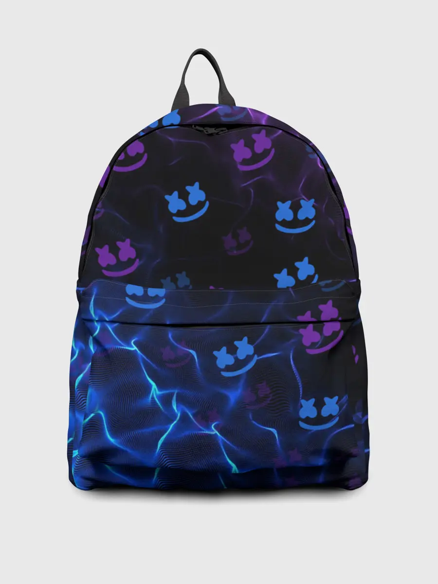 Рюкзак джинсовый / Marshmello