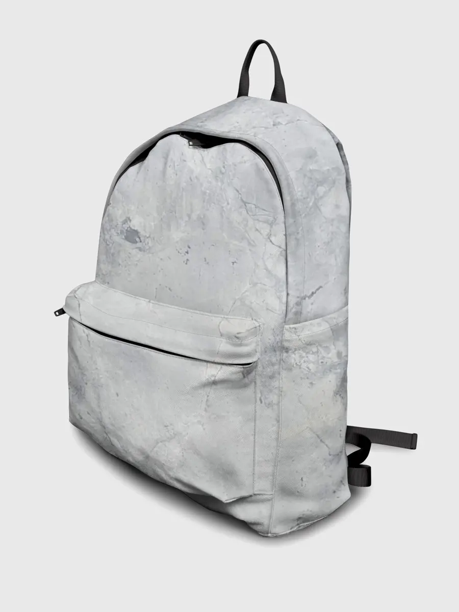 Рюкзак джинсовый / Мрамор