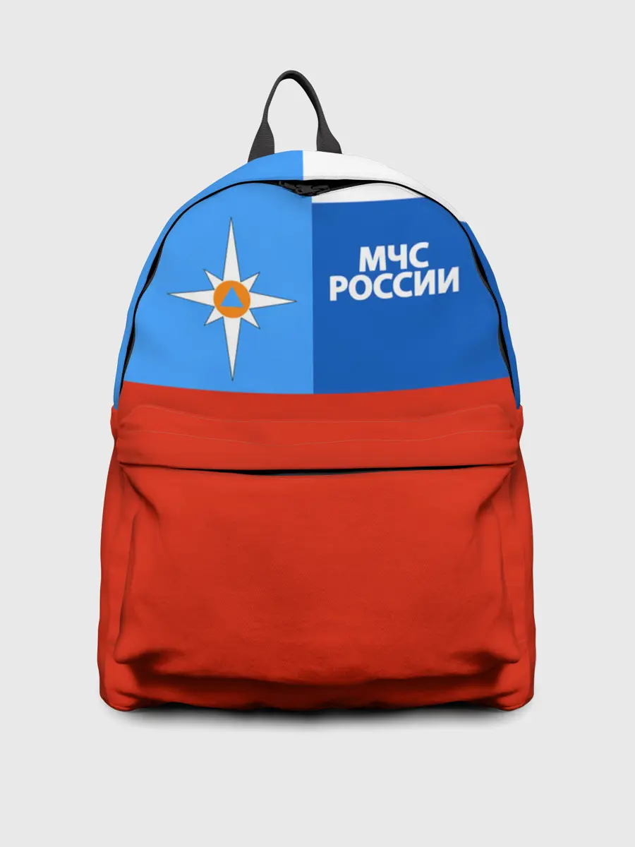 Рюкзак джинсовый / Флаг МЧС России