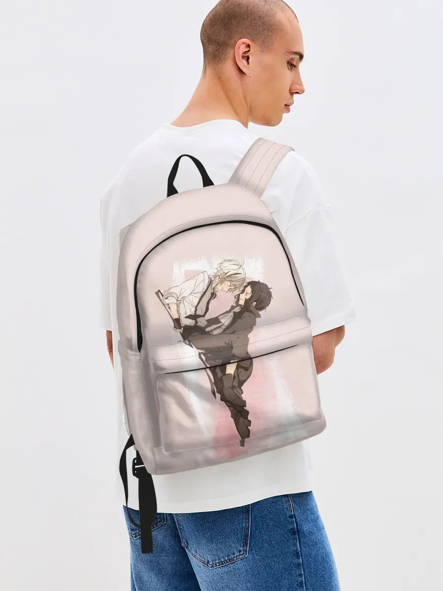 Рюкзак джинсовый / Дазай и Чуя