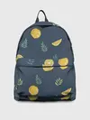 Рюкзак джинсовый / Лимонный узор