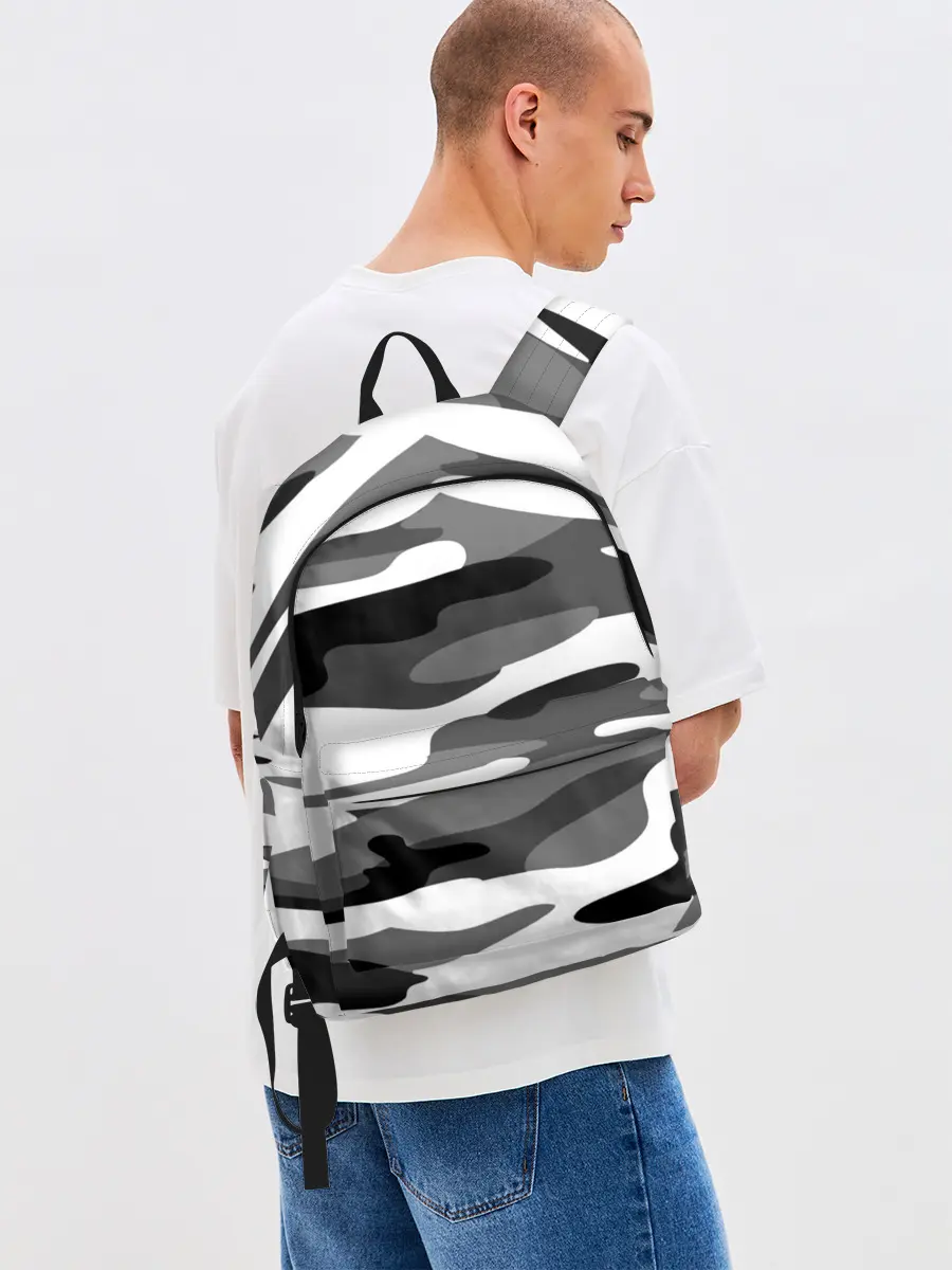 Рюкзак джинсовый / Камуфляж Sabaton без лого