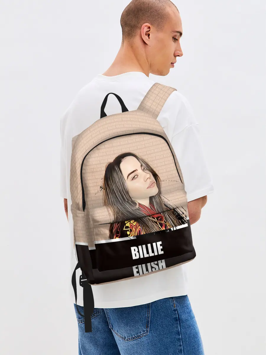 Рюкзак джинсовый / Billie Eilish