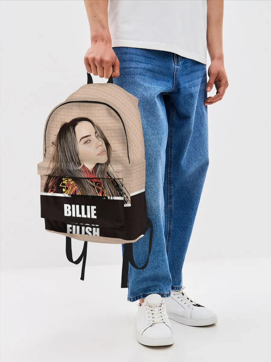 Рюкзак джинсовый / Billie Eilish