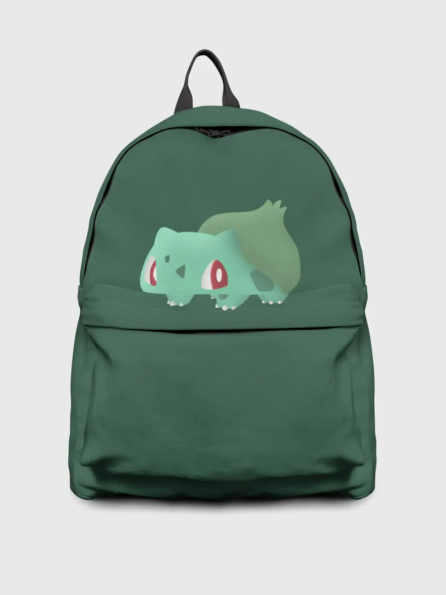 Рюкзак джинсовый / Pokemon Bulbasaur