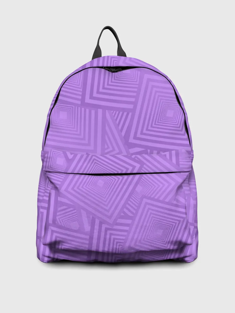 Рюкзак джинсовый / Квадраты в квадратах