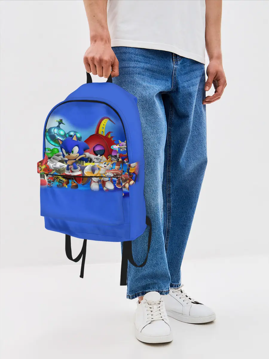 Рюкзак джинсовый / SONIC