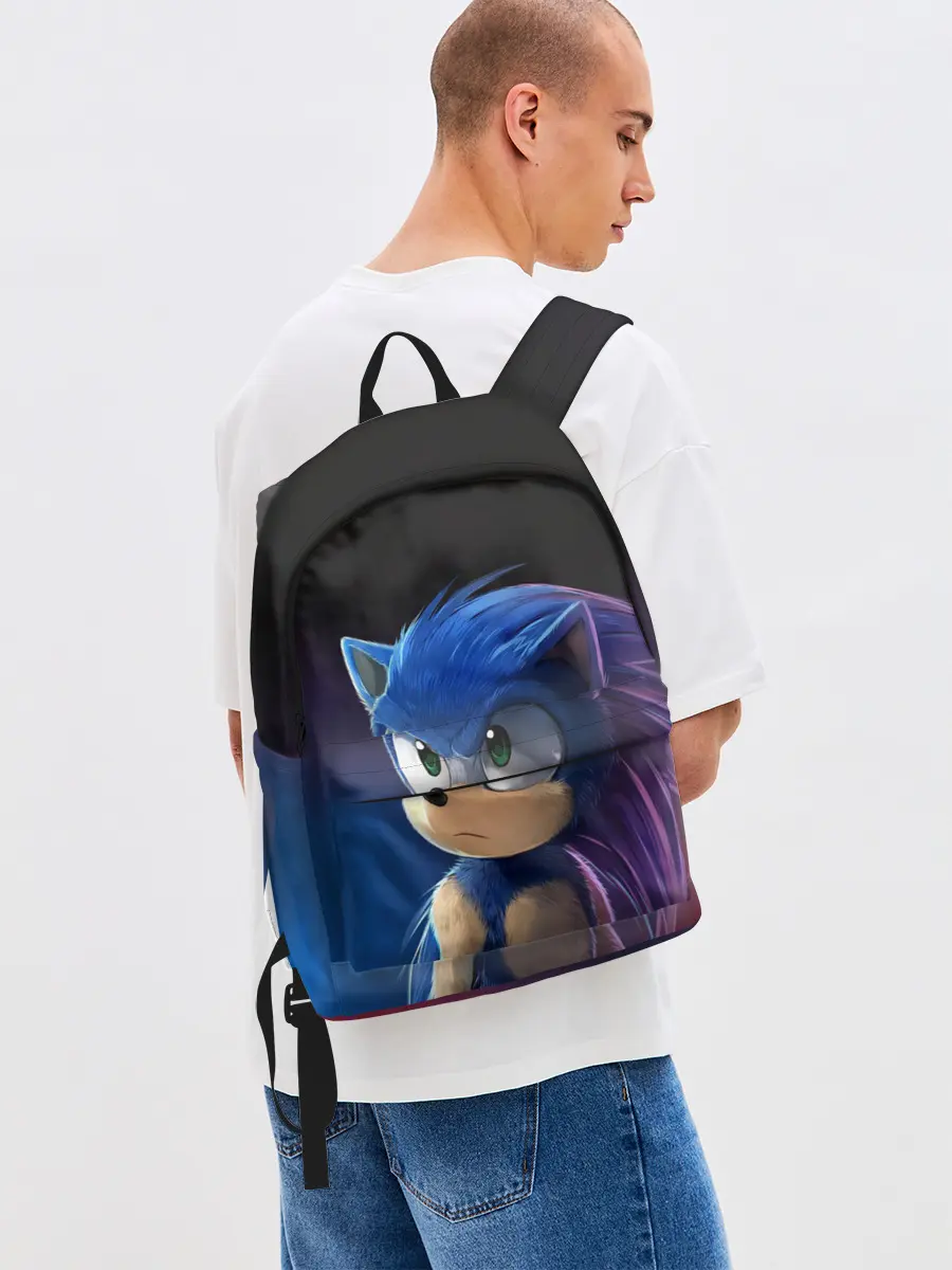 Рюкзак джинсовый / SONIC