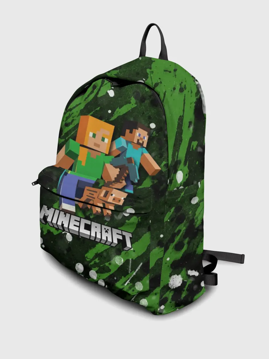 Рюкзак джинсовый / Minecraft / Майнкрафт