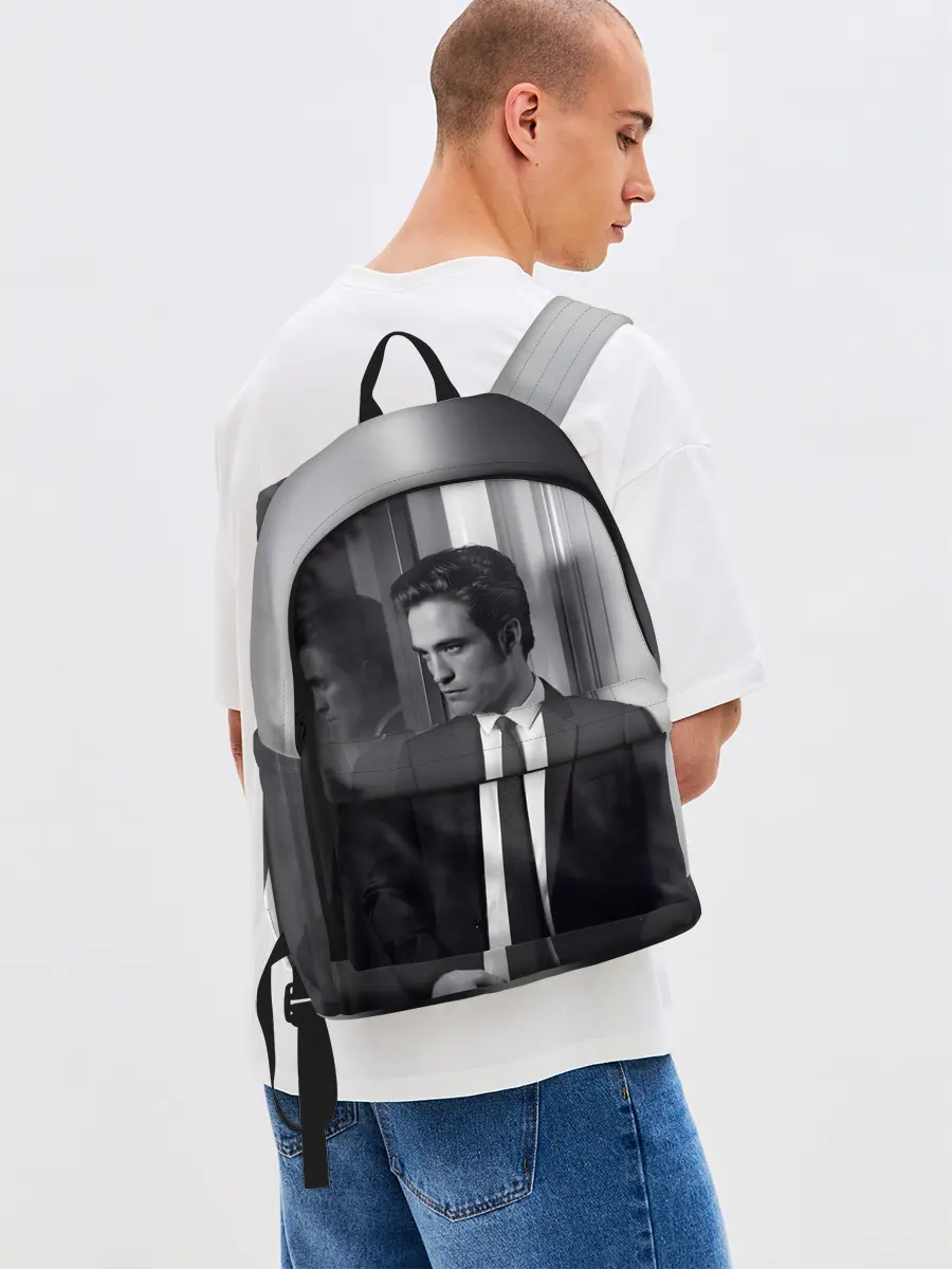 Рюкзак джинсовый / Роберт Паттинсон