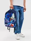 Рюкзак джинсовый / Sonic