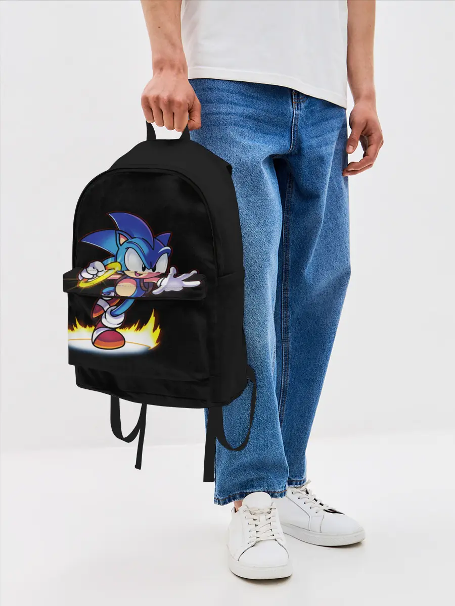 Рюкзак джинсовый / Sonic