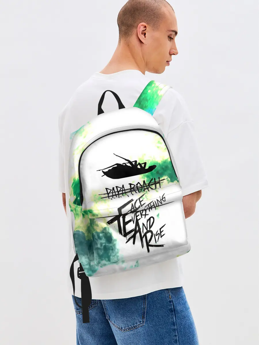 Рюкзак джинсовый / Papa Roach