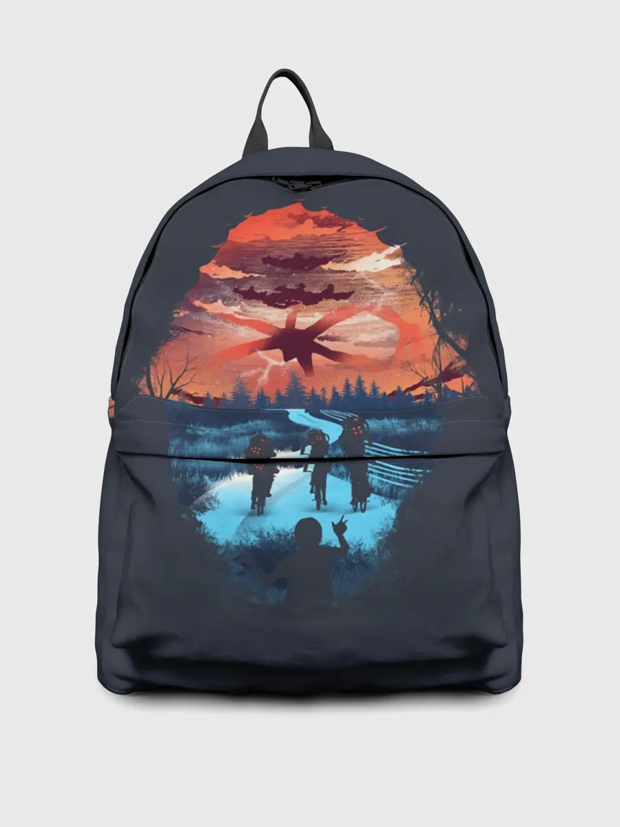 Рюкзак джинсовый / Очень Странные Дела