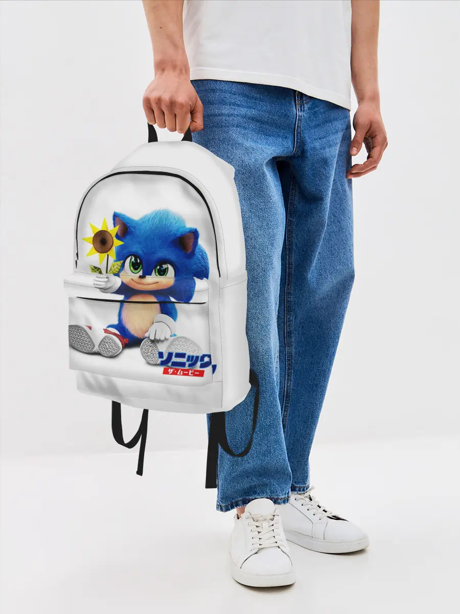 Рюкзак джинсовый / SONIC