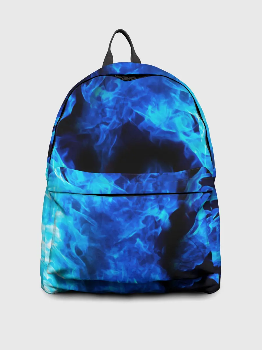 Рюкзак джинсовый / СИНИЙ ОГОНЬ | BLUE FIRE