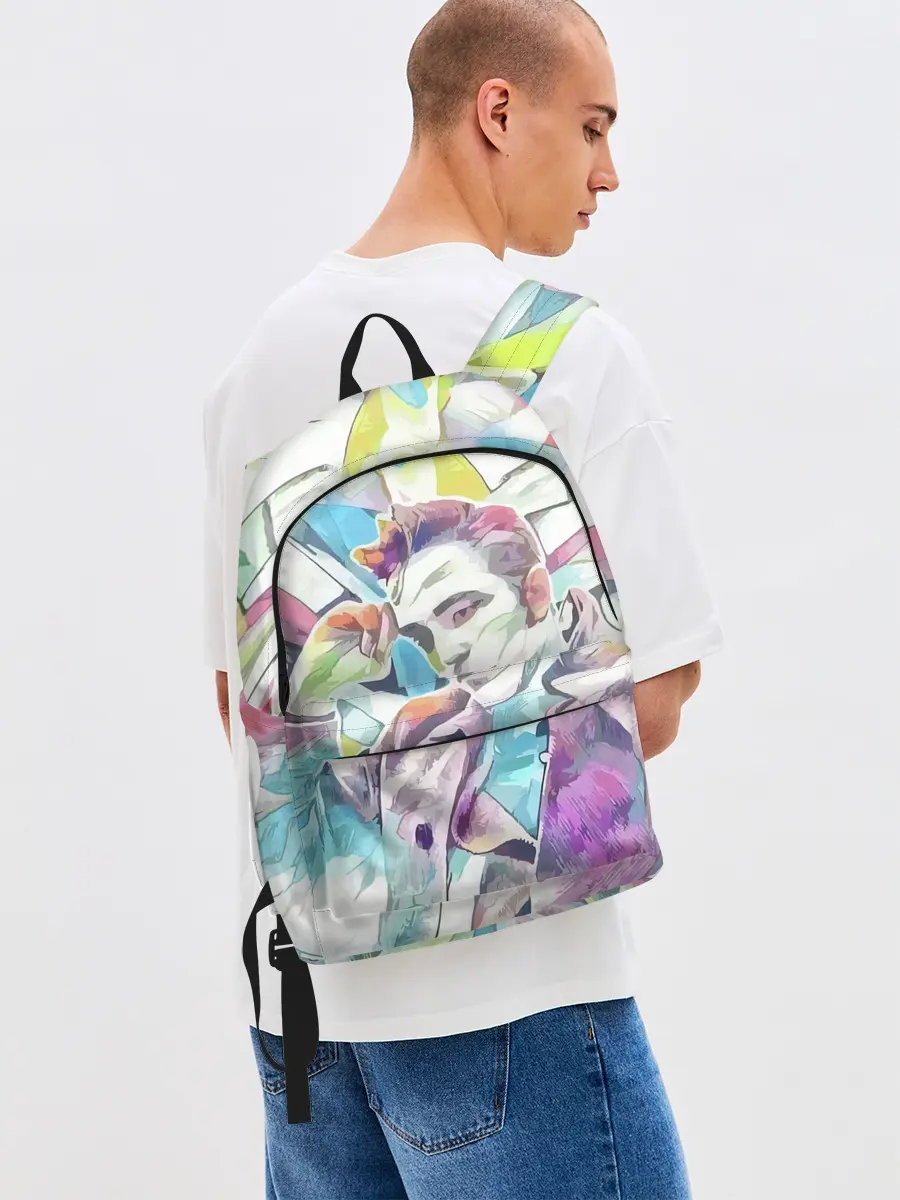 Рюкзак джинсовый / РОБЕРТ ПАТТИНСОН