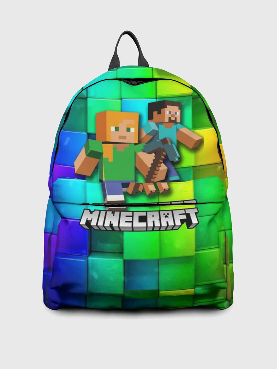 Рюкзак джинсовый / Minecraft / Майнкрафт