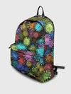 Рюкзак джинсовый / Разноцветные вирусы