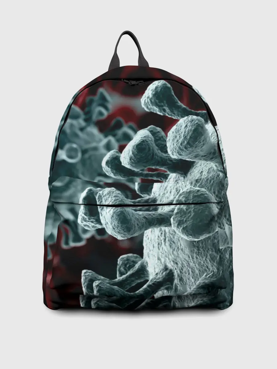 Рюкзак джинсовый / Коронавирус