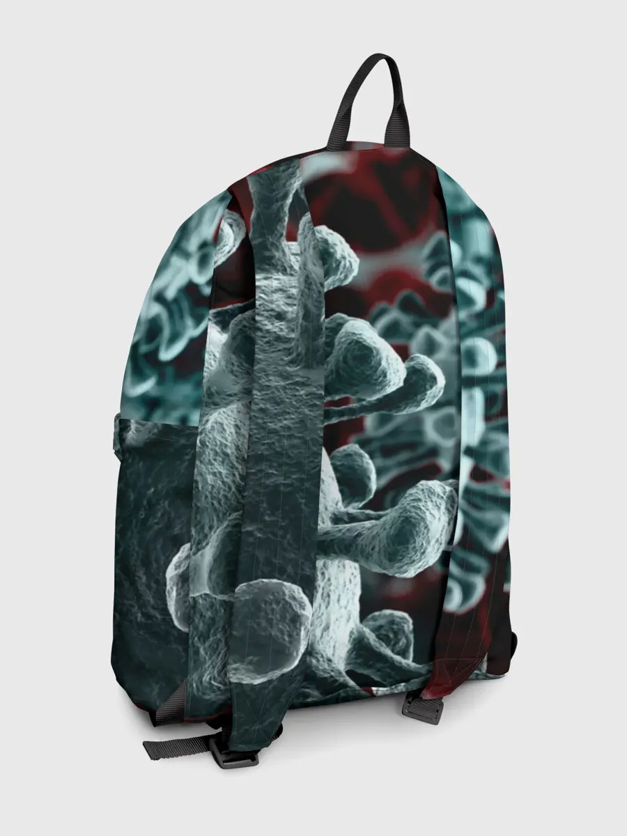 Рюкзак джинсовый / Коронавирус