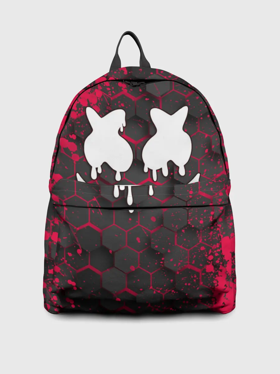 Рюкзак джинсовый / Marshmello