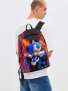 Рюкзак джинсовый / SONIC