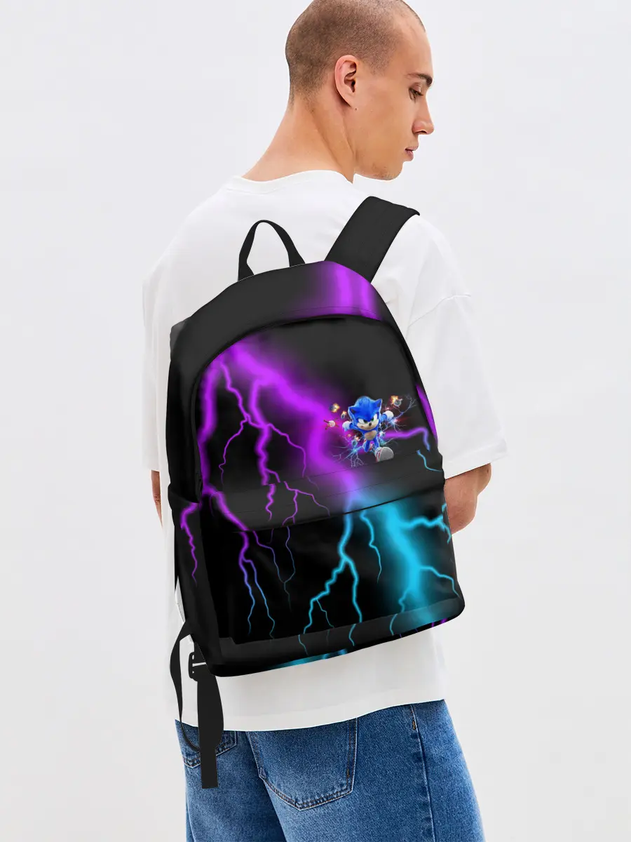 Рюкзак джинсовый / SONIC