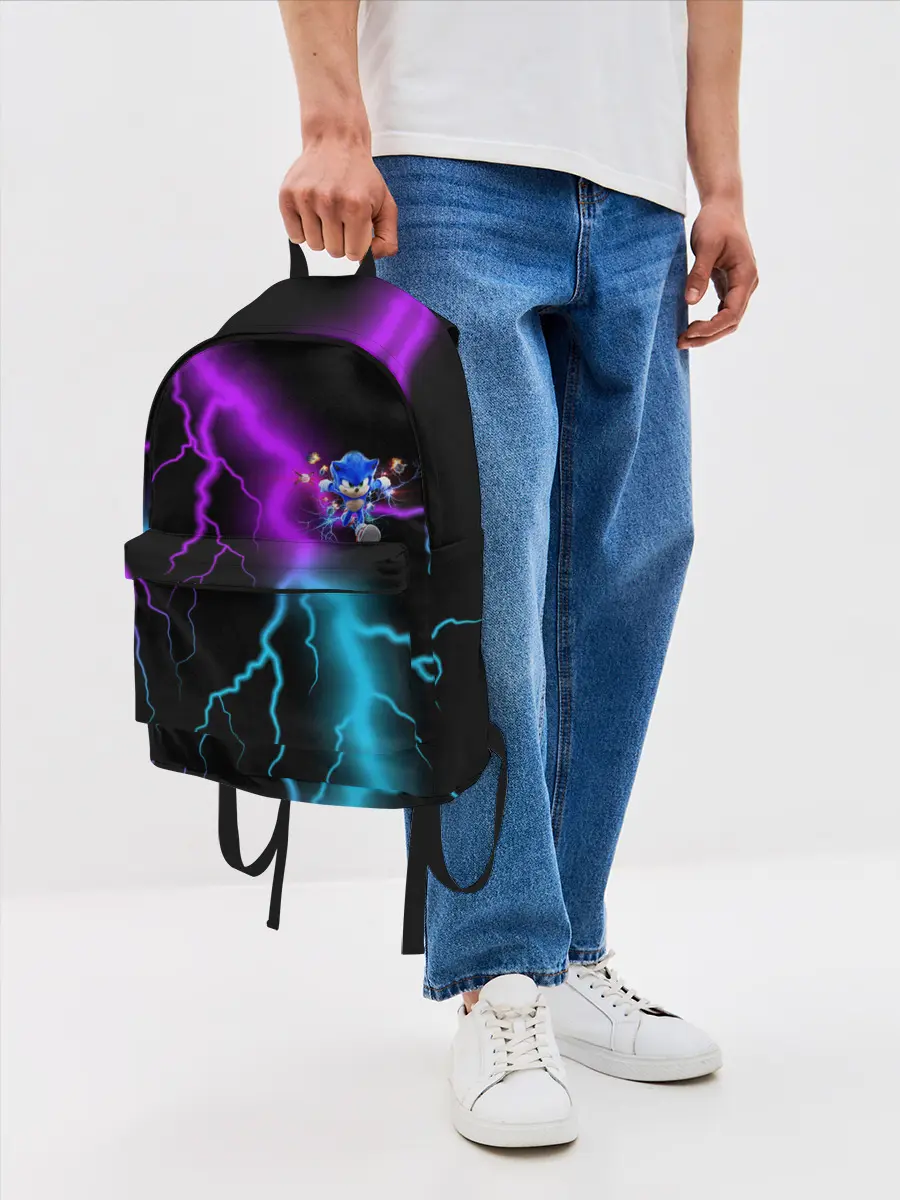 Рюкзак джинсовый / SONIC