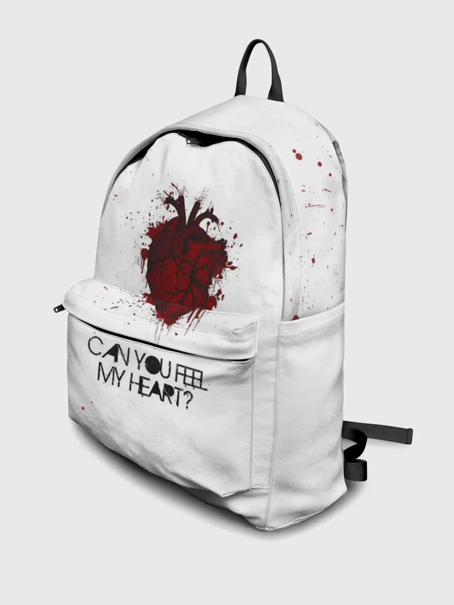 Рюкзак джинсовый / Can You Feel My Heart - BMTH