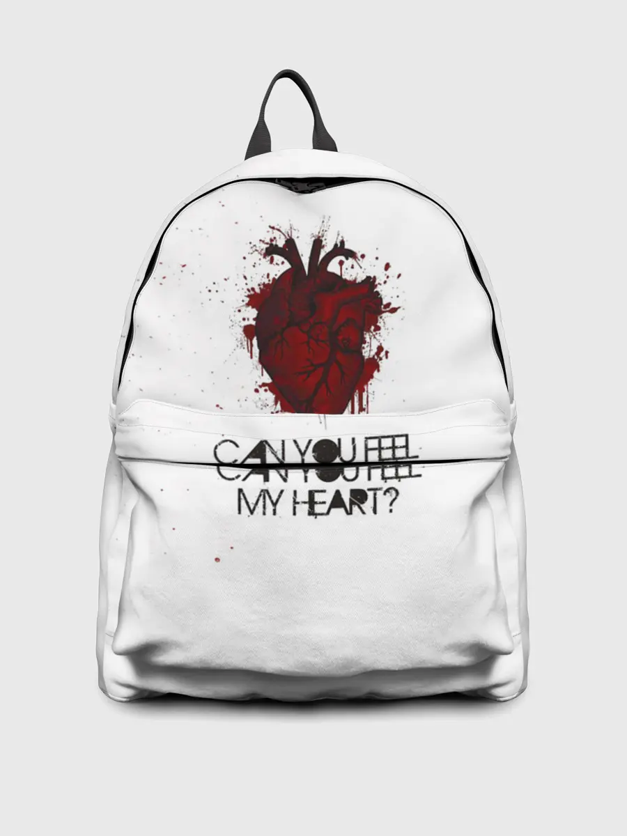 Рюкзак джинсовый / Can You Feel My Heart - BMTH
