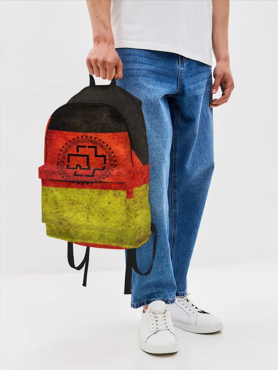 Рюкзак джинсовый / Rammstein