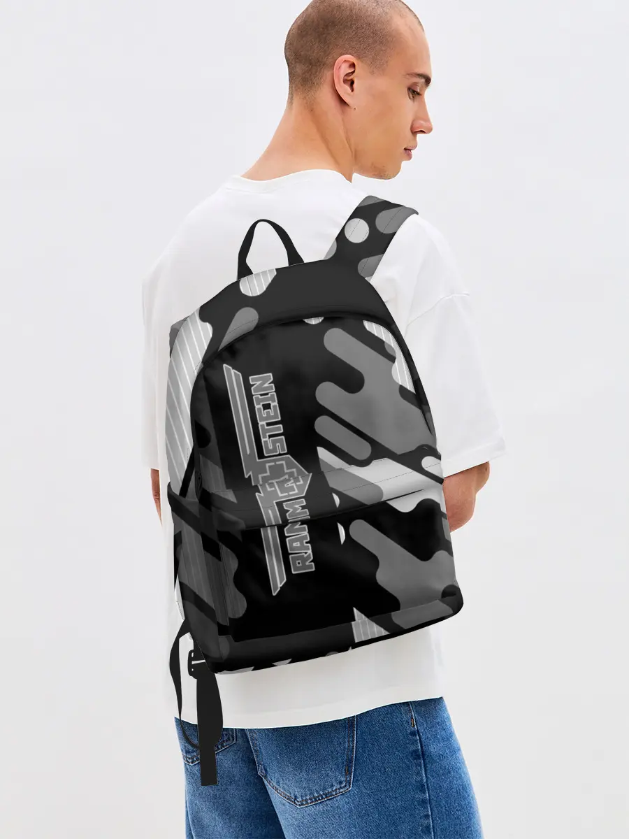 Рюкзак джинсовый / Rammstein