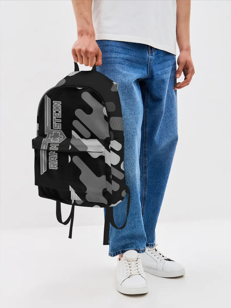 Рюкзак джинсовый / Rammstein