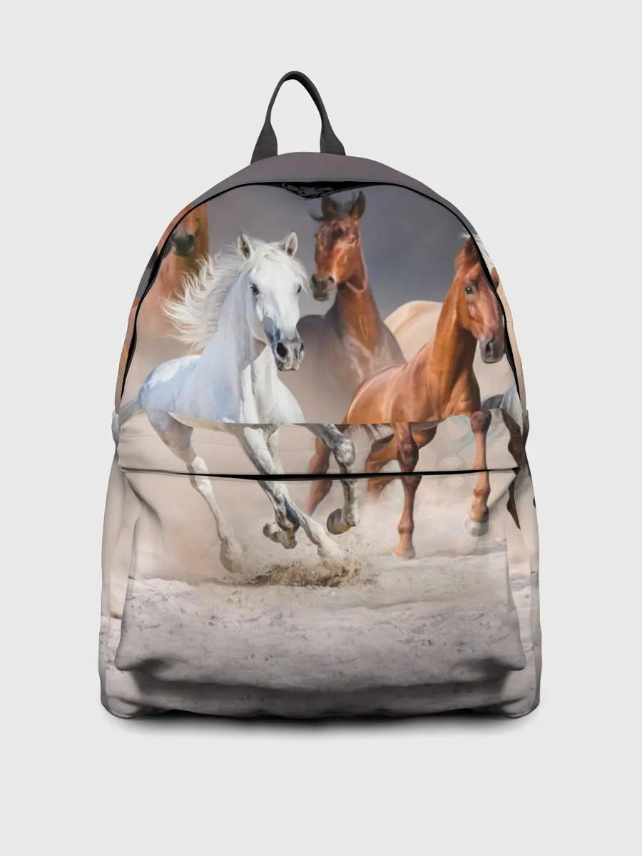 Рюкзак джинсовый / Табун