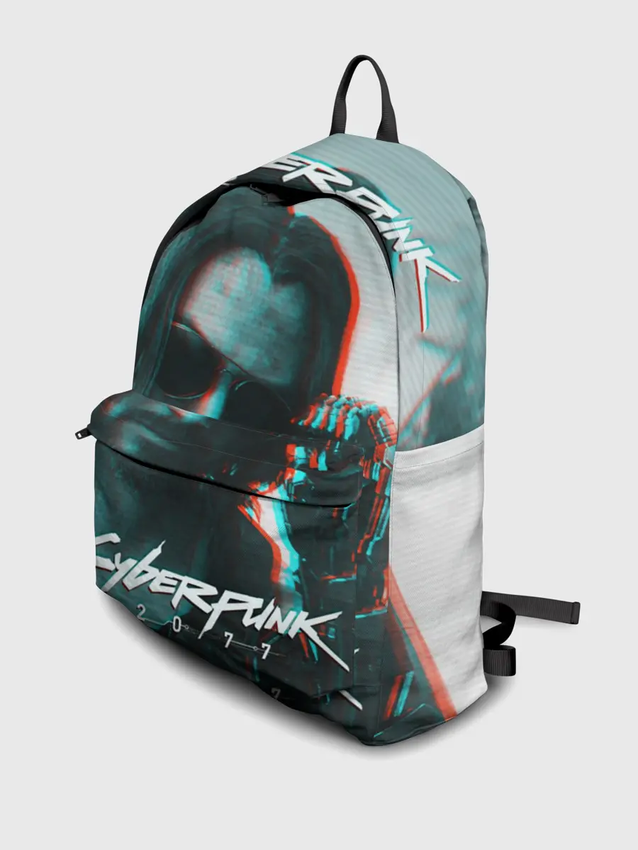 Рюкзак джинсовый / Cyberpunk 2077