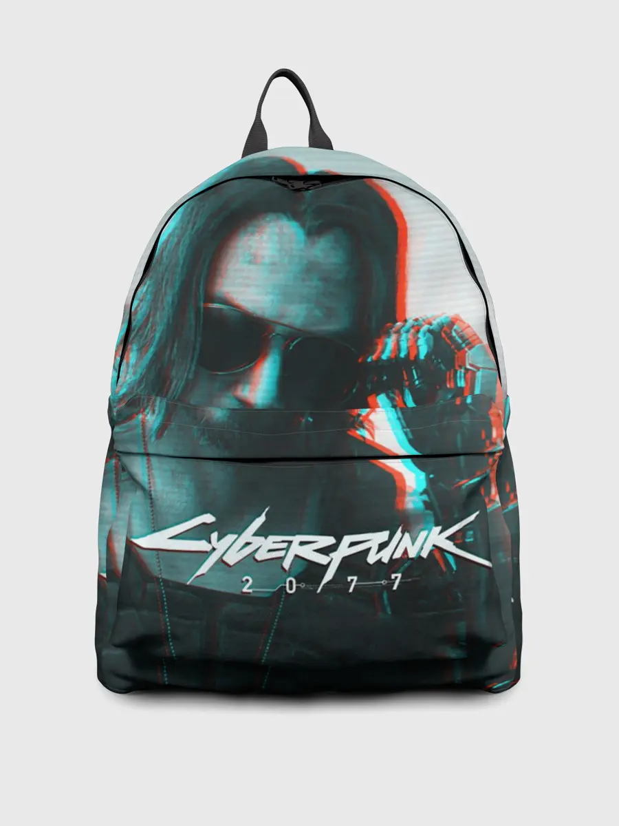 Рюкзак джинсовый / Cyberpunk 2077
