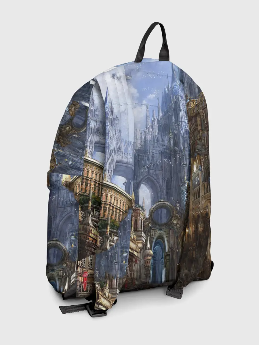 Рюкзак джинсовый / Древний город