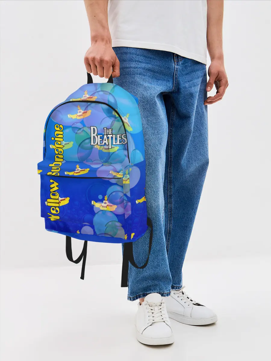 Рюкзак джинсовый / The Beatles
