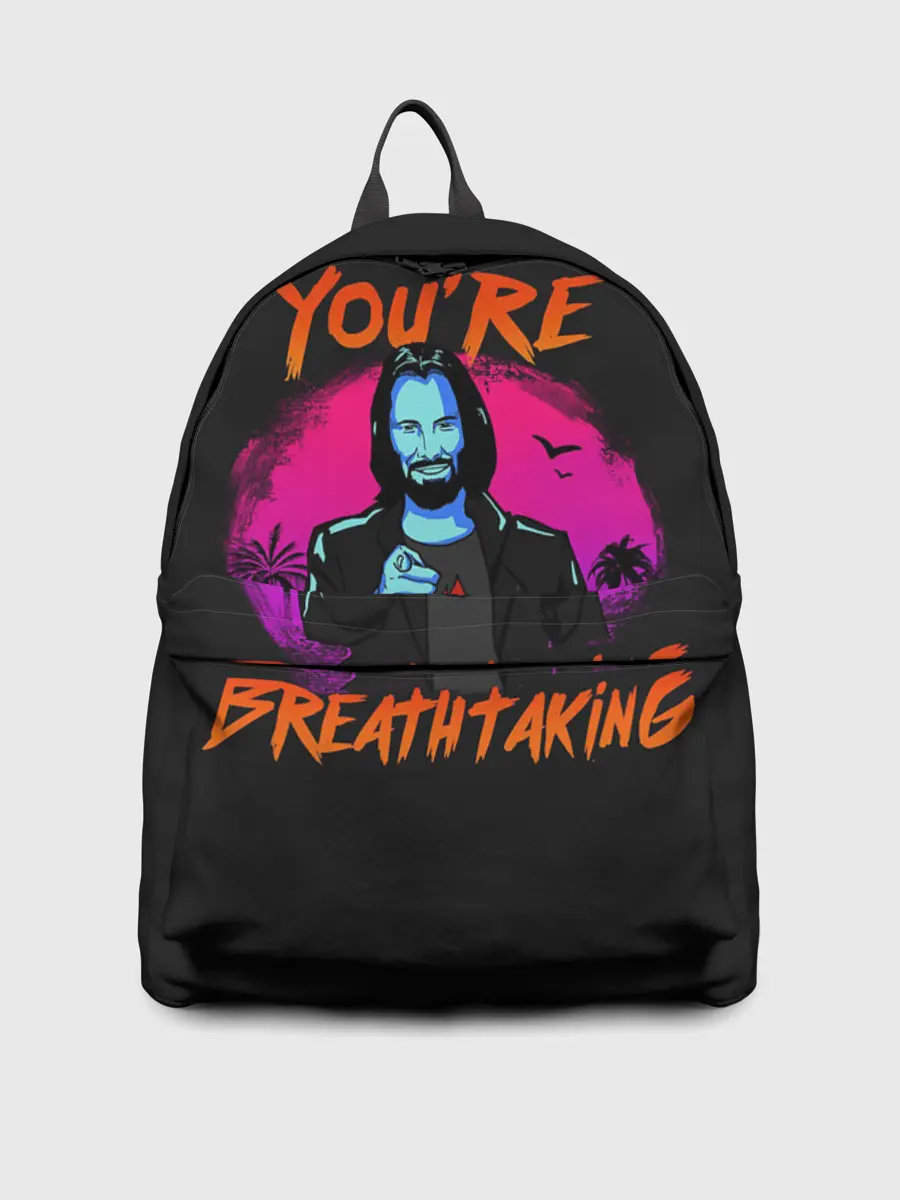 Рюкзак джинсовый / Cyberpunk 2077