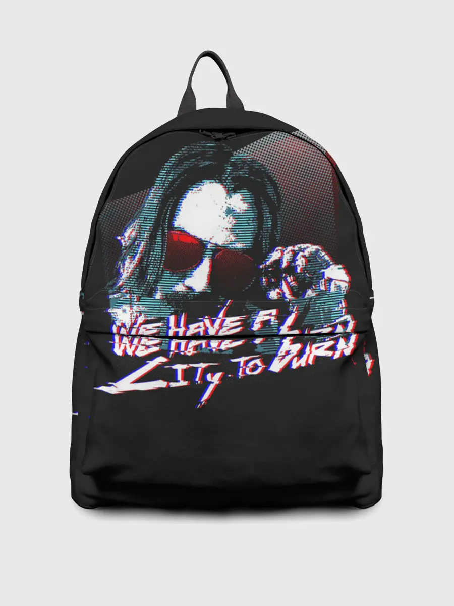 Рюкзак джинсовый / Cyberpunk 2077