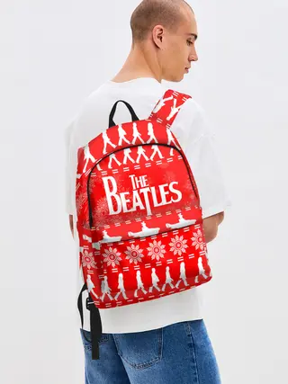 Рюкзак джинсовый / The Beatles