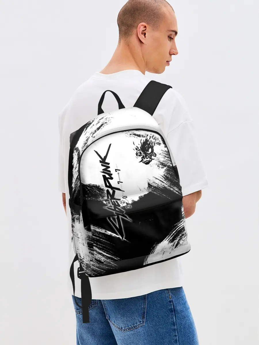 Рюкзак джинсовый / Cyberpunk 2077