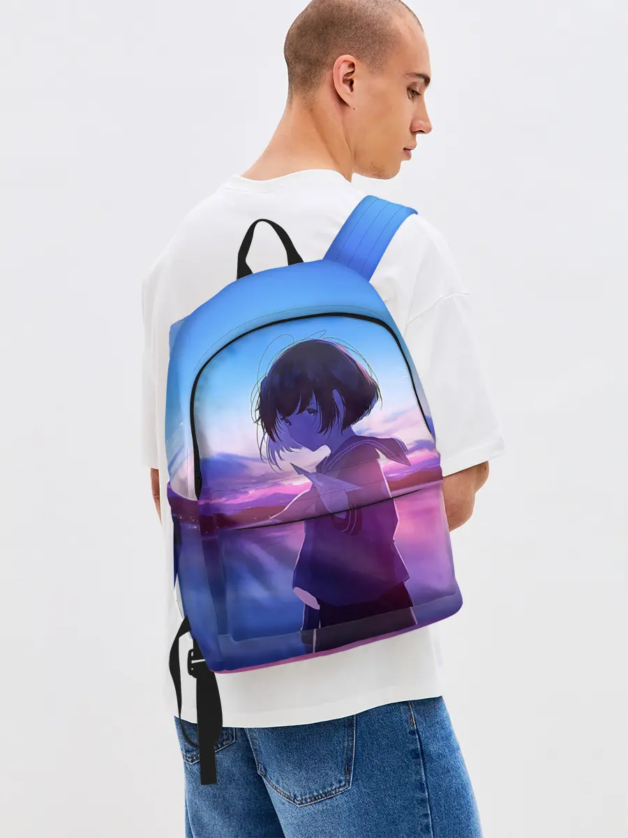 Рюкзак джинсовый / Anime Sunset